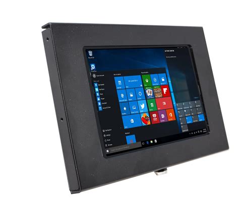 metal tablet enclosure|recessed tablet wall mount.